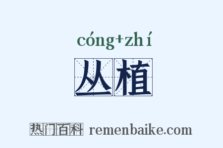 丛植是什么意思的图片